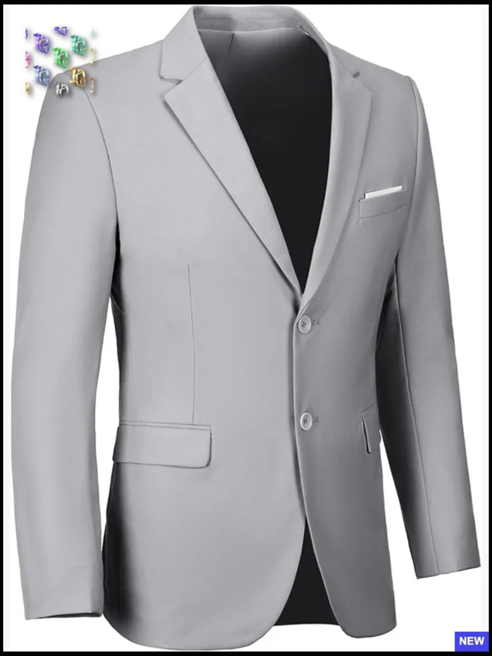 Slim Fit Sport Coat Blazer Modern Professional Business Casual Jacket